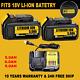 1~10pack 20v For Dewalt 20 Volt Max Xr 7.0ah Lithium Ion Battery Dcb206-2 Dcb205