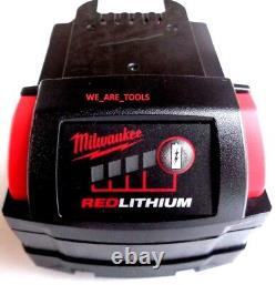 (2) M18 Milwaukee 5.0 AH Batteries 48-11-1850, (1) Charger 18V 18 Volt