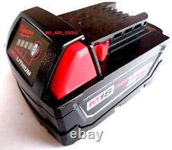 (2) M18 Milwaukee 5.0 AH Batteries 48-11-1850, (1) Charger 18V 18 Volt