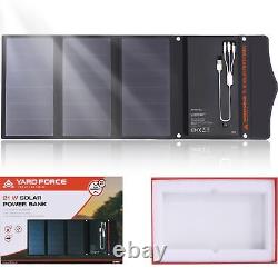 2023 Red Dot Winner 21W & 13000MAH Solar Charger with Battery, Portale Sola