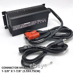 24 Volt 10A Scrubber Battery Charger For Tennant T3, 50A Red Anderson Connector