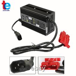 24V Floor Scrubber, Pallet Battery Charger with SB120 120A RED Connector 1.1m