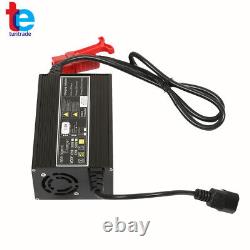 24V Floor Scrubber, Pallet Battery Charger with SB120 120A RED Connector 1.1m