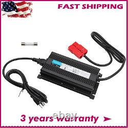 24V Floor Scrubber Pallet Jack Battery Charger With SB120 120A RED Connector