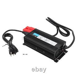 24V Floor Scrubber, Pallet Jack Battery Charger with SB120 120A RED Connector