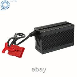 24Volt Floor Scrubber, Pallet Battery Charger with SB120 120A RED Connector