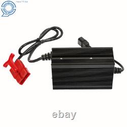 24Volt Floor Scrubber, Pallet Battery Charger with SB120 120A RED Connector