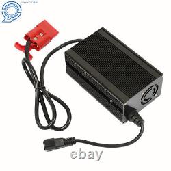 24Volt Floor Scrubber, Pallet Battery Charger with SB120 120A RED Connector