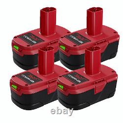 2x For Craftsman C3 19.2 Volt 7.0Ah 8.0Ah 130279005 DieHard Battery / Charger PR