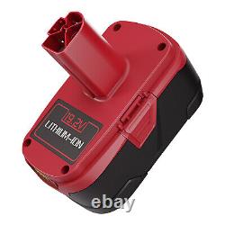 2x For Craftsman C3 19.2 Volt 7.0Ah 8.0Ah 130279005 DieHard Battery / Charger PR