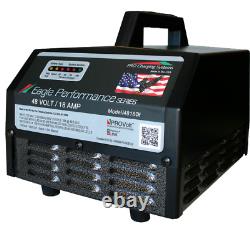 48V 18A Battery Charger Dual Pro Eagle Performance Series i4818CH with SB-50 Red