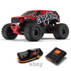 ARRMA ARA3230ST2 1/10 GORGON 4X2 MEGA Monster Truck RTR with Battery / Charger Red