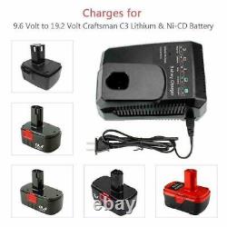 Battery Charger for Craftsman 19.2Volt Battery 11375 C3 DieHard 130279005 11376