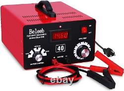 C40 Adjustable Battery Charger 12V 24V 36V 48V 60V 72V, Red, Black