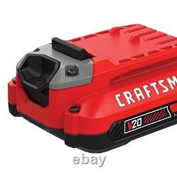 CRAFTSMAN V20 Battery & Charger Starter Kit, 2.0 Ah (CMCB202-2CK)