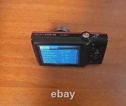 Canon PowerShot A2300 IS 16.0 MP Digital Camera 5x Zoom Battery, Charger, Case