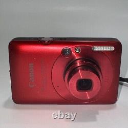 Canon PowerShot SD780 IS 12.1MP Digital Red ELPH Camera With Charger & Battery