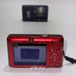 Canon PowerShot SD780 IS 12.1MP Digital Red ELPH Camera With Charger & Battery