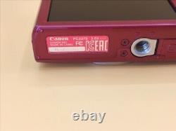 Exellent Digital Camera Canon ELPH 180 RED + Battery charger from Japan