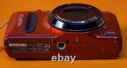 FUJIFILM FinePix F660EXR Digital Camera (Red) NO Battery Or Charger WEAR