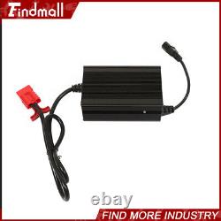 Findmall 24 V Floor Scrubber Battery Charger with SB50 Connector (10 Amp) Red