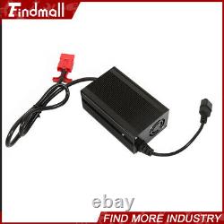 Findmall 24 V Floor Scrubber Battery Charger with SB50 Connector (10 Amp) Red