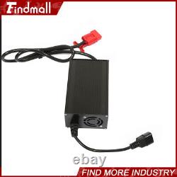 Findmall 24 V Floor Scrubber Battery Charger with SB50 Connector (10 Amp) Red