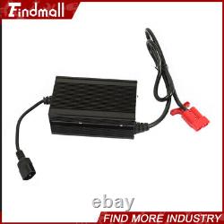 Findmall 24 V Floor Scrubber Battery Charger with SB50 Connector (10 Amp) Red