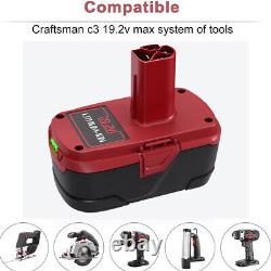 For Craftsman C3 19.2V 7.0 8.0Ah Li-ion Battery 11375 11376 130279005 / Charger