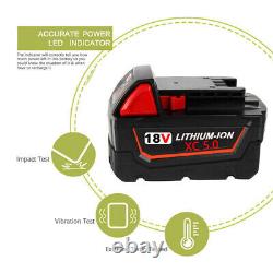 For Milwaukee M18 9.0AH Extended Capacity Battery Lithium XC 6.0 48-11-1860
