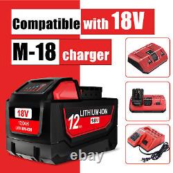 For Milwaukee M18 Lithium XC Extended Capacity Battery 48-11-1860 Charger 12.0AH