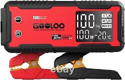 GOOLOO GP2000/GP3000/GP4000/GT4000S/GT4000 12V Car Battery Jump Starter US