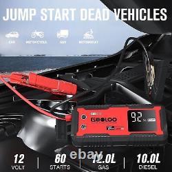 GOOLOO GP2000/GP3000/GP4000/GT4000S/GT4000 12V Car Battery Jump Starter US