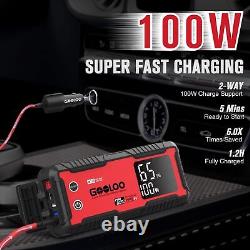 GOOLOO GP2000/GP3000/GP4000/GT4000S/GT4000 12V Car Battery Jump Starter US