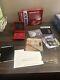 Gameboy Advance Sp Flame Red In The Box All Inserts Oem Battery! No Charger