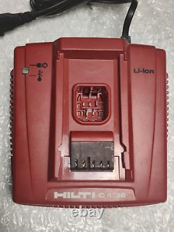 HILTI C 4/36, 120v Li-ion Battery Charger Old Stock NEW