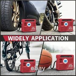 JF. EGWO Car Jump Starter + Air Compressor 3000A Truck Battery Engine Charger RED