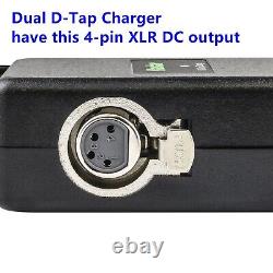 Kastar Battery Dtap Charger for RED DIGITAL CINEMA V-RAPTOR ST 8K VV DSMC3