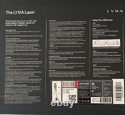 LYMA LASER RED LIGHT, Complete Set, Box, Charger, 1 LYMA Battery, Instructions