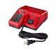Milwaukee 48-59-1812 18v M12 / M18 Lithium Ion Charger With2 New M18 Batteries