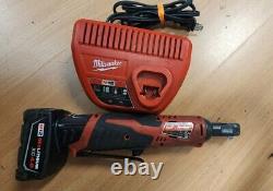 Milwaukee 2456-20 M12 Cordless 1/4 Ratchet + XC4.0 Battery + Charger