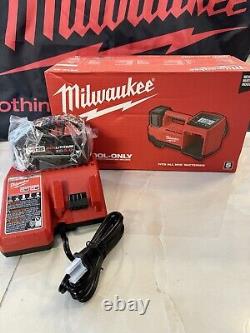 Milwaukee 2848-20 M18 18V Cordless Inflator Kit With (1)XC5.0 Battery & charger