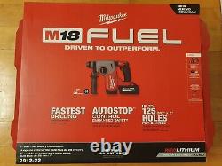 Milwaukee 2912-22 M18 Fuel 18V 1 SDS Plus Rotary Hammer with Battery & Charger