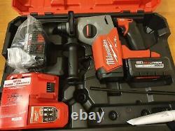 Milwaukee 2912-22 M18 Fuel 18V 1 SDS Plus Rotary Hammer with Battery & Charger