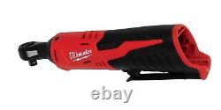 Milwaukee 3/8 Ratchet Kit 2457-21 12V Cordless Includes Battery Charger Kit