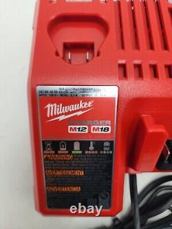 Milwaukee 48-11-2420 2.0Ah M12/48-11-1850 5.0Ah M18 Battery & 48-59-1812 Charger