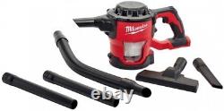 Milwaukee Cordless Compact Vacuum Dust Wood Metal M18 18-Volt Battery Charger