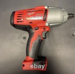 Milwaukee High Torque Impact Wrench 1/2 Battery, Charger, 2663-20 M18