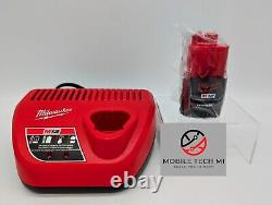 Milwaukee M12 FUEL 3/8 High Speed Ratchet 2567-20 Kit 2.0 Ah Battery + Charger