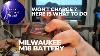 Milwaukee M18 Battery One Flashing Light Won T Charge Milwaukee Powertools Repair